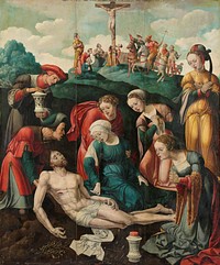 The Lamentation of Christ (c. 1530 - c. 1540) by Cornelis Cornelisz II Buys