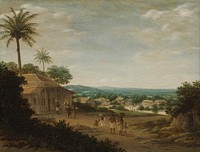 Brazilian Village (1675 - 1680) by Frans Jansz Post