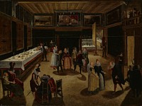 Evening Party (1600 - 1620) by Louis de Caullery