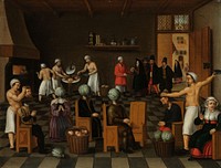 The Legend of the Baker of Eekloo (1550 - 1650) by Cornelis van Dalem and Jan van Wechelen