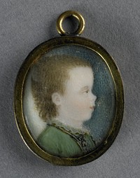 Willem George Frederik (1774-1799), prins van Oranje-Nassau. Zoon van Willem V en Wilhelmina van Pruisen, als kind (1775 - 1780) by Pieter le Sage and Wilhelmina van Pruisen 1751 1820