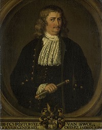 Portrait of Christoffel van Swoll (Swol, Zwol), Governor-General of the Dutch East Indies (1750 - 1800) by Hendrik van den Bosch