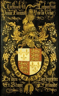 Shield of Edward IV (1442-83), King of England, in his Capacity as Knight of the Order of the Golden Fleece (c. 1481) by Pierre Coustain