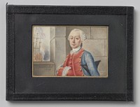 Portret van een zeeofficier (1759) by Joseph Marinkel
