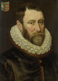 Portrait of Jacob Bas Claesz (1536-1589) (1586) by Adriaen Thomasz Key