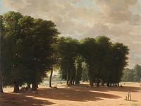 The Entrance to the Park of Saint-Cloud, Paris (1809) by Pieter Rudolph Kleijn
