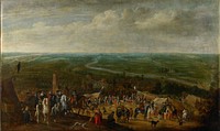 Prince Frederik Hendrik at the Siege of 's-Hertogenbosch, 1629 (c. 1631) by Pauwels van Hillegaert