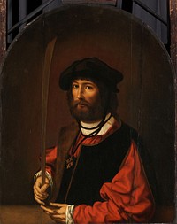 Portrait of Ruben Parduyn (after c. 1644) by Jan Gossart and anonymous