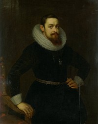 Jeremias Boudinois (1610) by Gortzius Geldorp