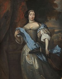 Johanna le Gillon, Wife of Hieronymus van Beverningk (1670) by Jan de Baen