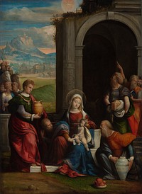 The Adoration of the Magi (c. 1530 - c. 1540) by Garofalo