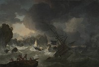 The Shipwreck (1775) by Hendrik Kobell