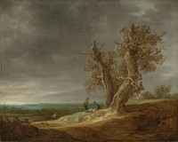 Landscape with Two Oaks (1641) by Jan van Goyen