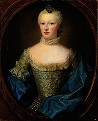 Portrait of Margaretha Cornelia van de Poll, Wife of Cornelis Munter (1750) by Jean Fournier