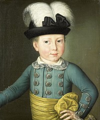 Portrait of William Frederick, Prince of Orange-Nassau, later King William I, as a Child (c. 1775) by anonymous
