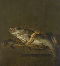 Still Life with a Haddock and Gurnard (1640 - 1662) by Jan Vonck