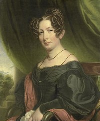 Maria Antoinette Charlotte Sanderson (1782-1859), Wife of Johan Fraser (1835) by Charles Howard Hodges