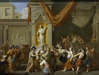 The Marriage of Alexander the Great and Roxane of Bactria (1670 - 1733) by Gerard Hoet I