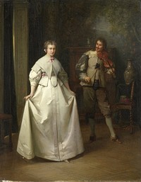 The Dance (1870) by Aimé Gabriel Adolphe Bourgoin