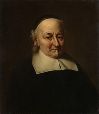 Joost van den Vondel (1587-1679), Poet (1674) by Philips Koninck