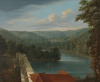 The Water Reservoirs, the so-called Bends, in Belgrade Forest (1744 - 1763) by Johann Christian Vollerdt and Jean Baptiste Vanmour