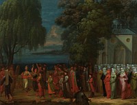 Armenian Wedding (1720 - 1737) by Jean Baptiste Vanmour