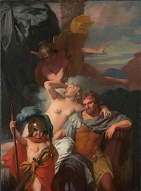 Mercury Ordering Calypso to Release Odysseus (c. 1680) by Gerard de Lairesse