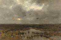 The Marsh (c. 1885 - c. 1888) by Anton Mauve