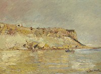 Kustgebergte (1870 - 1880) by Adolphe Joseph Thomas Monticelli