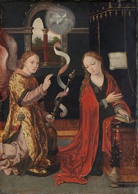 The Annunciation (c. 1550) by anonymous