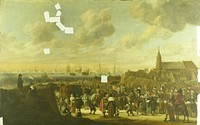 The Departure of Charles II of England from Scheveningen, 2 June 1660 (1660 - 1701) by Cornelis Beelt