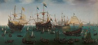 The Return to Amsterdam of the Second Expedition to the East Indies (1599) by Hendrick Cornelisz Vroom