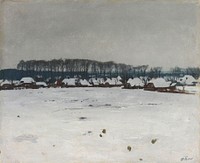 Winter Landscape (c. 1885 - c. 1922) by Willem Witsen