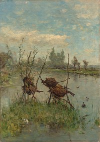 Ducks’ Nests (c. 1890 - c. 1900) by Paul Joseph Constantin Gabriël