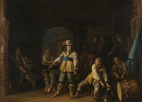 Soldiers in a Guardroom (1647) by Anthonie Palamedesz