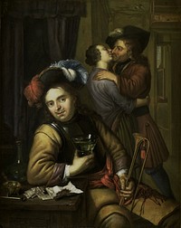 Soldier Scene (1680 - 1738) by Carel de Moor II