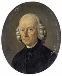 Portret van een man (1795) by Adrianus de Visser