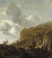 Mountainous Landscape (1630 - 1660) by Guillam Du Bois