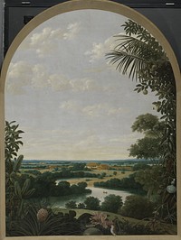 Landscape in Brazil (1652) by Frans Jansz Post