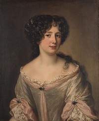 Portrait of La Duchessa Mancini Colonna (1646-1699) (c. 1670 - c. 1675) by Jacob Ferdinand Voet