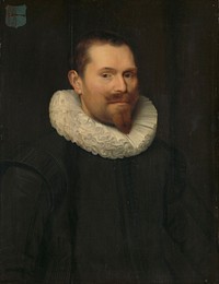 Portrait of a man (1633) by anonymous