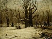Winter Landscape (1850 - 1877) by Gustave Courbet