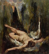 De gevallen engel (1885 - 1931) by Willem de Zwart