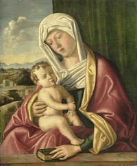 Madonna and Child (c. 1490 - c. 1520) by Giovanni Bellini and Giovanni Battista Cima da Conegliano