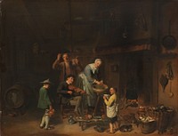 Peasant Family Singing (1640 - 1677) by Pieter Jacobsz Duyfhuysen and Pieter Cornelisz van Slingelandt
