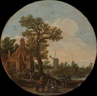 Summer (1625) by Jan van Goyen