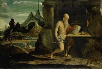 St Jerome (1500 - 1520) by Bernardino da Brescia and Giovanni Antonio da Brescia