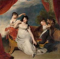 Maria Mathilda Bingham with Two of her Children (c. 1810 - c. 1818) by Thomas Lawrence