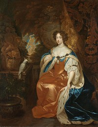 Portrait of Mary Stuart (1662-95), Wife of Prince William III (c. 1683) by Caspar Netscher