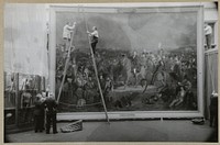 De evacuatie van 'de Slag bij Waterloo' in 1939 (1939) by Rijksmuseum Afdeling Beeld